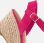 Tamaris Sandalen roze Textiel Dames - Thumbnail 8