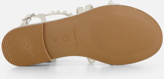tamaris Sandalen wit Synthetisch