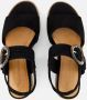 Tamaris Trendy Comfortabele Suède Sandaal Black Dames - Thumbnail 10