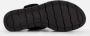 Tamaris Trendy Comfortabele Suède Sandaal Black Dames - Thumbnail 11