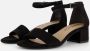 Tamaris Sandalen zwart Textiel Dames - Thumbnail 5