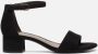Tamaris Zwarte Casual Platte Sandalen Black Dames - Thumbnail 11