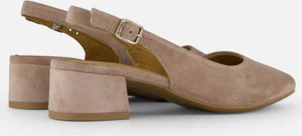 tamaris Slingback Pumps taupe Leer