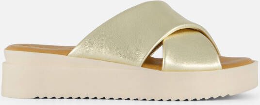 tamaris Slippers goud Synthetisch