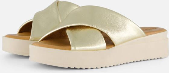 tamaris Slippers goud Synthetisch