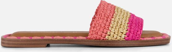 tamaris slippers roze combi