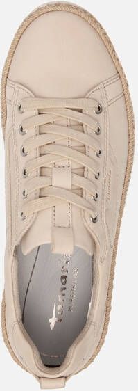 tamaris Sneaker beige Leer
