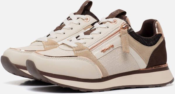 tamaris Sneakers beige Synthetisch