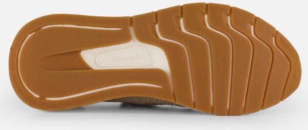 tamaris Sneakers beige Textiel