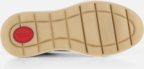 tamaris Comfort Sneakers beige Nubuck
