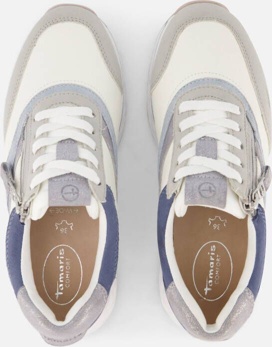 tamaris Sneakers Comfort blauw Synthetisch