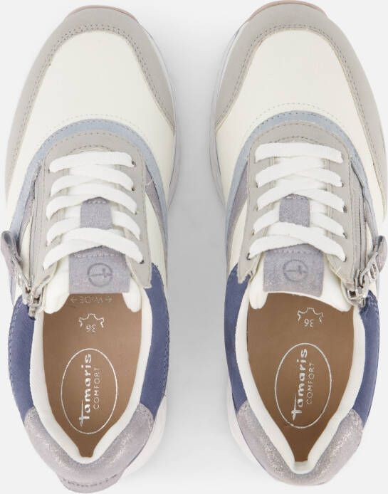 tamaris Sneakers Comfort blauw Synthetisch