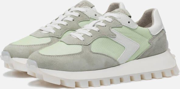 tamaris Sneakers groen Imitatieleer