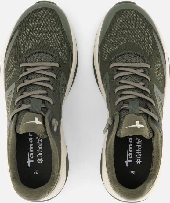 tamaris Sneakers groen Synthetisch