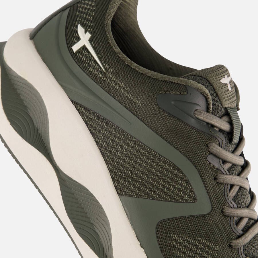 tamaris Sneakers groen Synthetisch