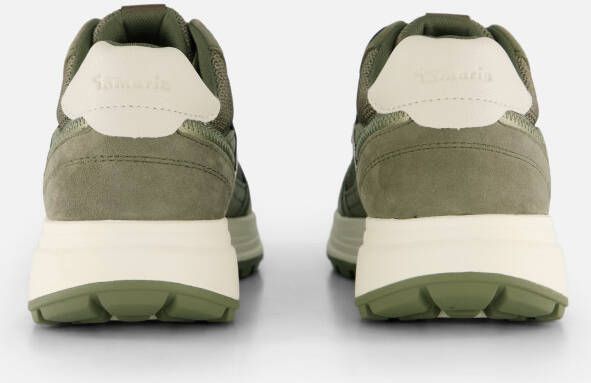 Tamaris Sneakers groen Synthetisch
