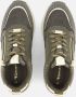 Tamaris Sneakers met sleehak vrijetijdsschoen lage schoen veterschoen met trendy metallic-details - Thumbnail 7