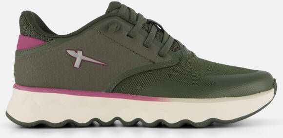 tamaris Sneakers groen Synthetisch