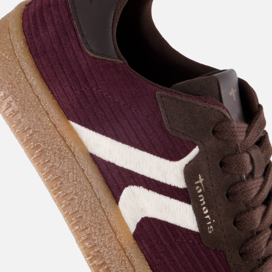 tamaris Sneakers rood Leer