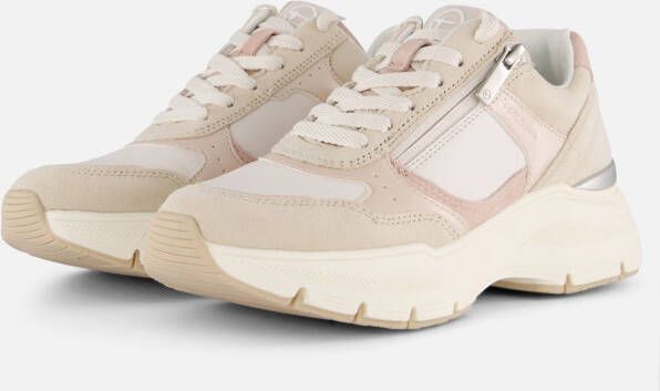 tamaris Sneakers roze Leer