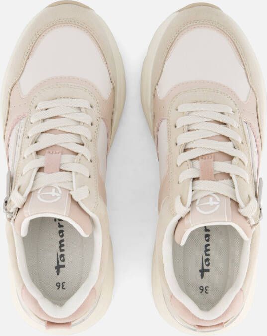 tamaris Sneakers roze Leer