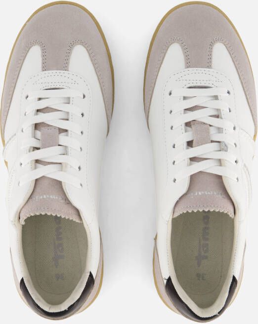 tamaris Sneakers wit Leer