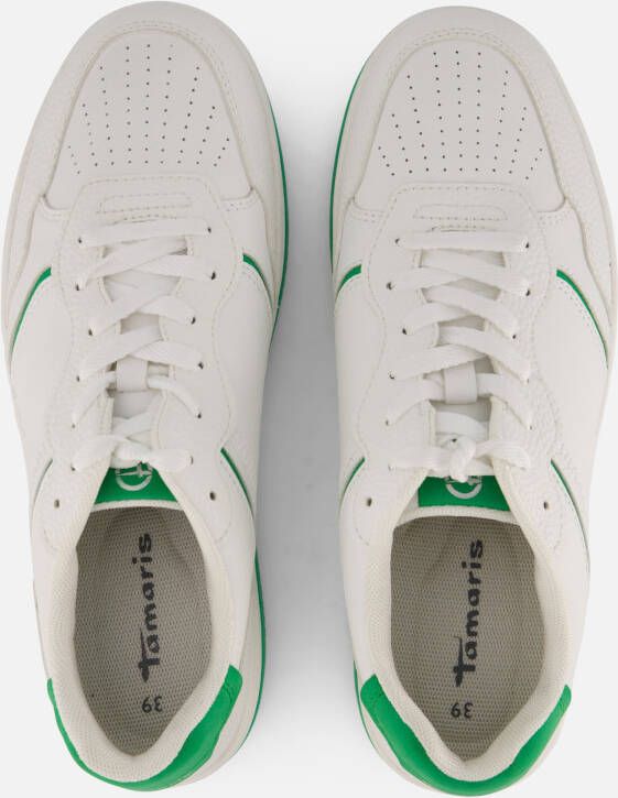 tamaris Sneakers wit Synthetisch