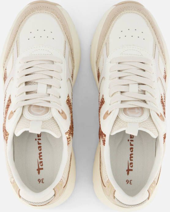 tamaris Sneakers wit Synthetisch