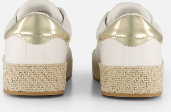 tamaris Sneakers wit Textiel