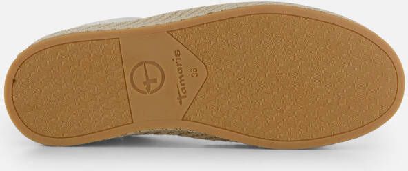 tamaris Sneakers wit Textiel