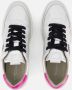 Tamaris Plateausneakers vrijetijdsschoen lage schoen veterschoen met decoratieve stiksels en perforatie - Thumbnail 4