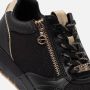 Tamaris Sneakers met sleehak vrijetijdsschoen lage schoen veterschoen met trendy metallic-details - Thumbnail 8