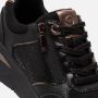 Tamaris Sneakers met sleehak vrijetijdsschoen lage schoen veterschoen met buitenrits - Thumbnail 6