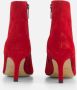 Tamaris Stiletto Enkellaarsjes rood Leer - Thumbnail 3