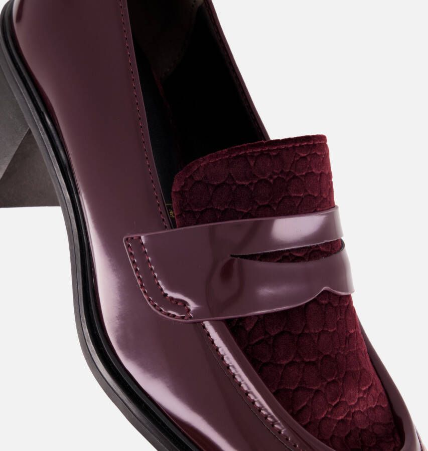tamaris Trotteur Instappers rood Synthetisch