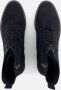 Tamaris Stijlvolle Blauwe Enkellaars met Bruine Hak Blauw Dames - Thumbnail 11