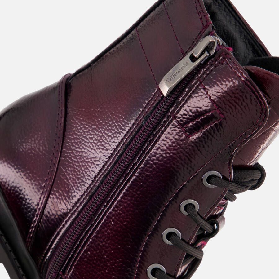 tamaris Veterboots rood Synthetisch