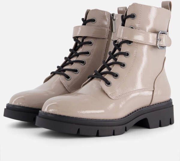 tamaris Veterboots taupe Synthetisch