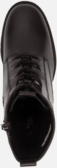 tamaris Veterboots zwart Leer 172119