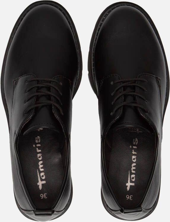 tamaris Veterschoenen zwart Synthetisch