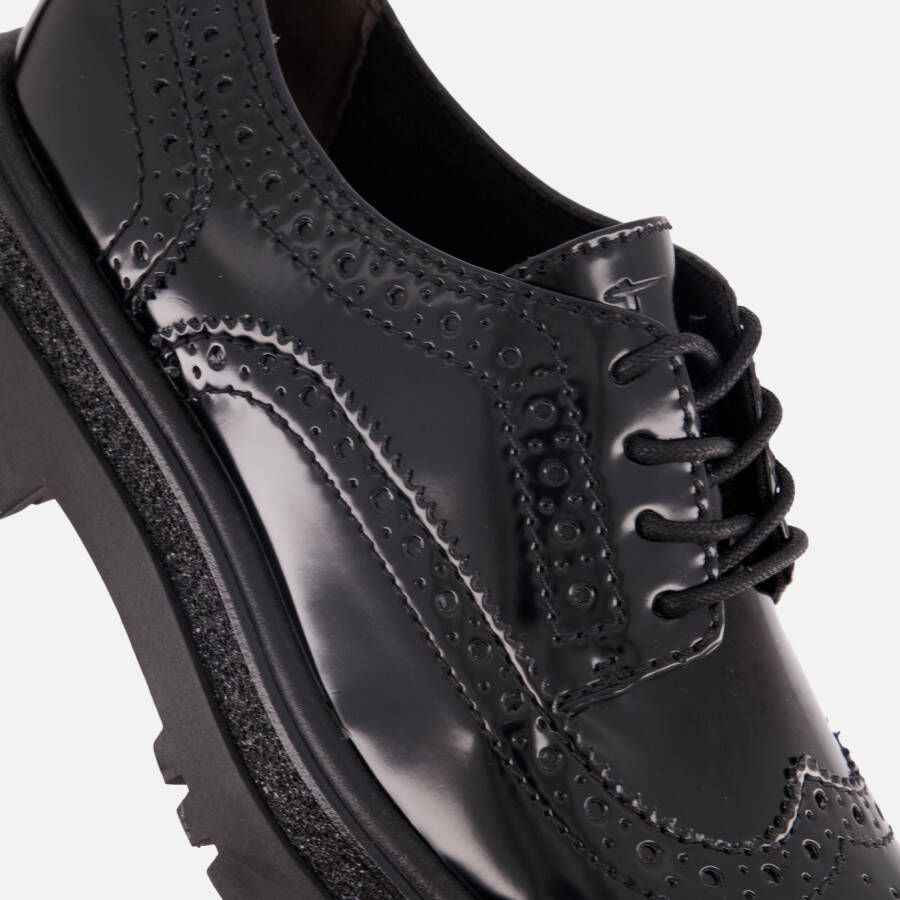 tamaris Veterschoenen zwart Synthetisch