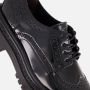 Tamaris lage damesschoen 1-23619-45 001 dames veterschoen M2361945 zwart - Thumbnail 8
