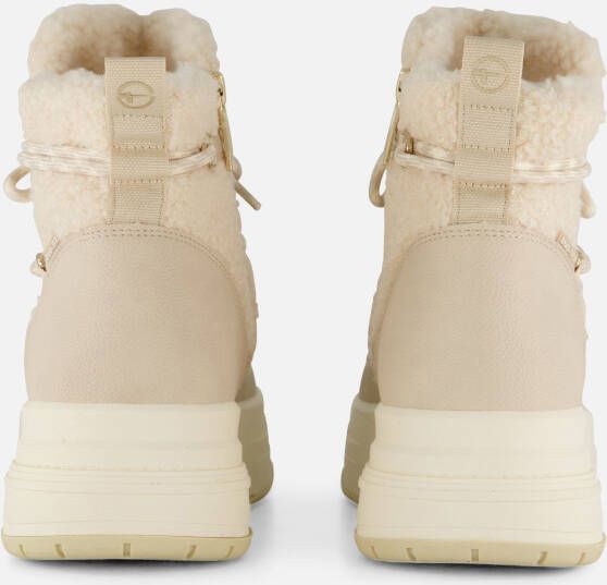 tamaris Winterboots wit Textiel