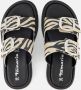 Tamaris Zebra Slippers zwart Leer - Thumbnail 7
