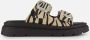 Tamaris Zebra Slippers zwart Leer - Thumbnail 10