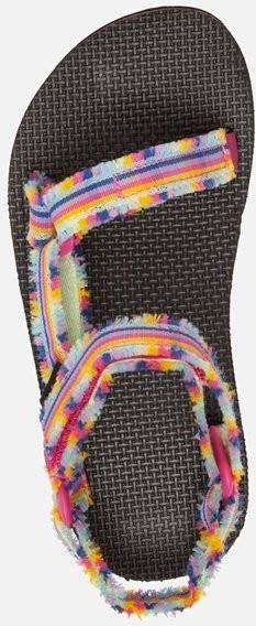 Teva Midform Fray Kids Sandalen Kinderen Turkoois Assorti Gemengd - Foto 4