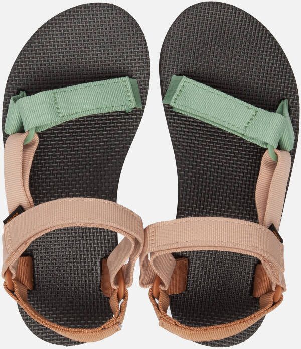 Teva Midform Universal sandalen beige Textiel