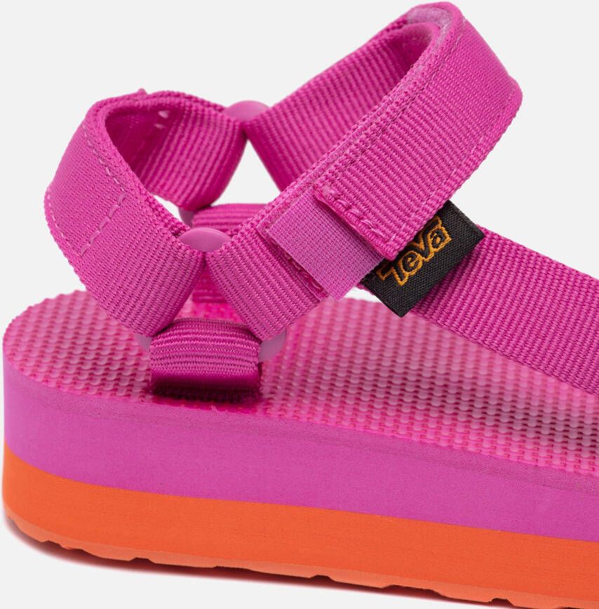 Teva Midform Universal Sandalen roze Textiel