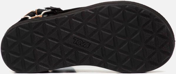 Teva Midform Universal Sandalen zwart Textiel