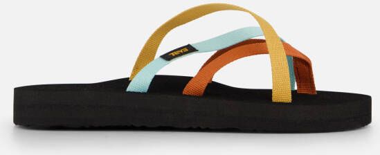 Teva Olowahu Slippers oranje Textiel